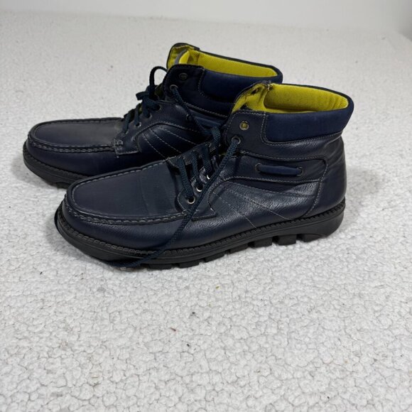 Vikings Men\'s Blue Leather Casual Work Style Boots - 11M main image 7